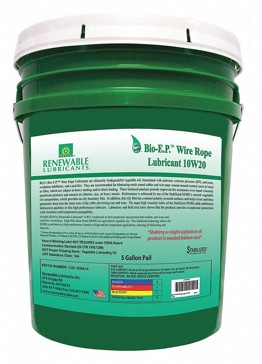 ChainWireRope Lube 5 gal Pail