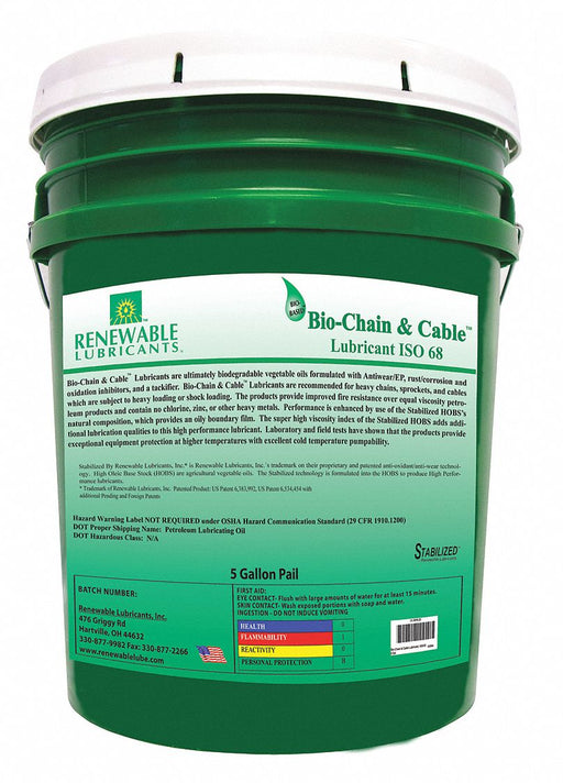 ChainWireRope Lube 5 gal Pail