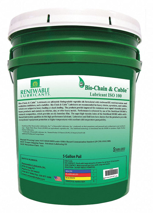 ChainWireRope Lube 5 gal Pail