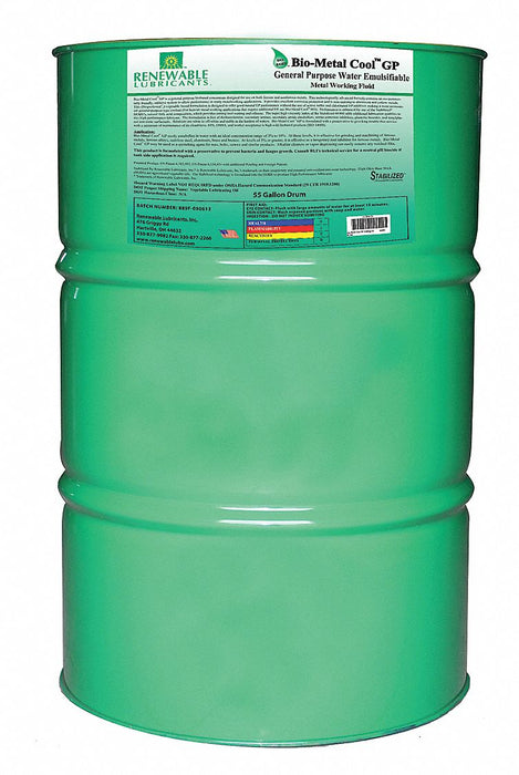 Cutting Oil Tote Yellow 55 gal.