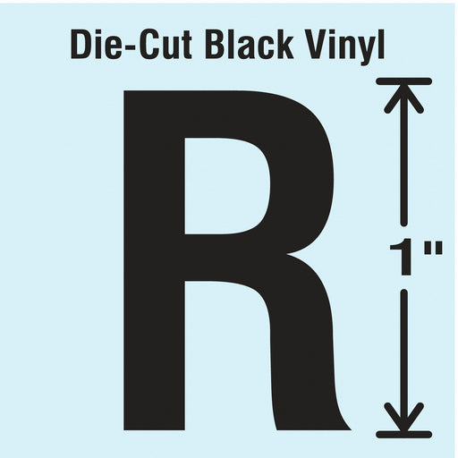 K8338 Die Cut Letter Label R 10 Cards PK10