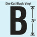 K8339 LetterLabel Vinyl 3inH 1-5/8inW PK10
