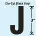 K8339 LetterLabel Vinyl 3inH 1-5/8inW PK10