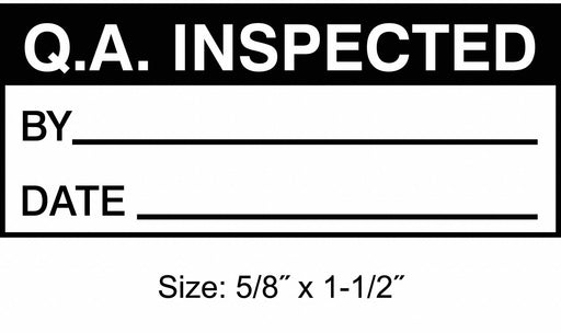 Inspection Label English Quality PK350