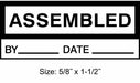 Inspection Label English Quality PK350
