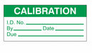 CalibrationLabel Green/White PK250