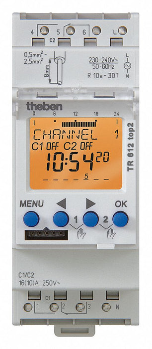 Electronic Timer Gray Plastic