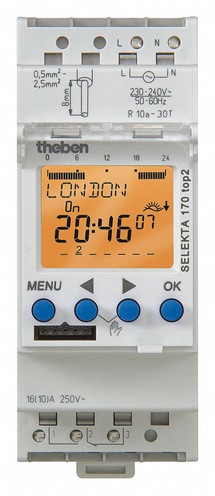 ElectronicTimer Astronomic Gray Plastic