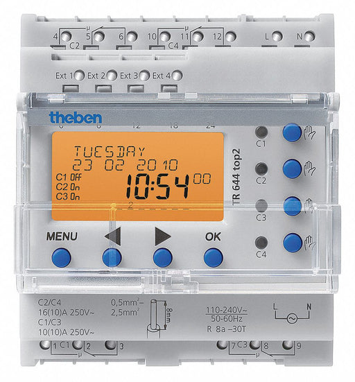 ElectronicTimer Astronomic Gray Plastic