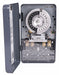 Electromechanical Timer 24 hr Gray Metal
