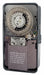 Electromechanical Timer 24 hr Gray Metal