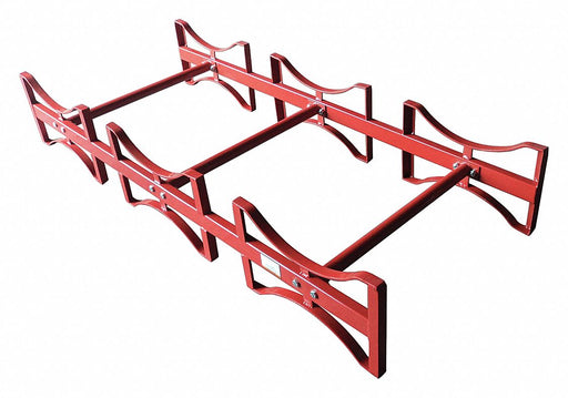 Drum Rack 55 gal Dia 23 1/2in Red