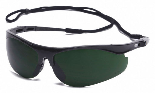Safety Glasses Scratch-Resistant Black