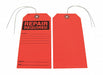 Tag Orange Paper 5-3/4inH 2-7/8inW PK25