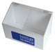 Hairnet Dispenser White/Blue Acrylic