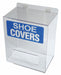Shoe/Boot Cover Dispenser Clear/Blue
