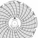 J2650 Circular Paper Chart 7 day 60 pkg