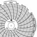 J2652 Circular Paper Chart 24 hr 60 pkg