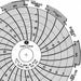 J2650 Circular Paper Chart 7 day 60 pkg