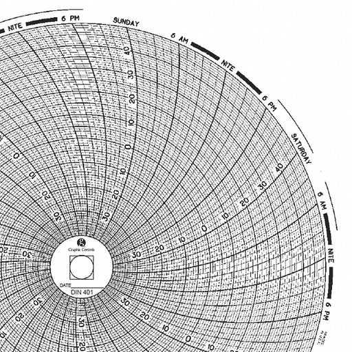 J2669 Circular Paper Chart 7 day 60 pkg