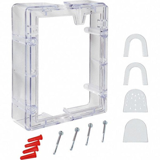 Pull Station Guard Spacer Polycarbonate