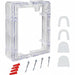 Pull Station Guard Spacer Polycarbonate