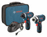 Cordless Combination Kit 2 Tools 12V DC