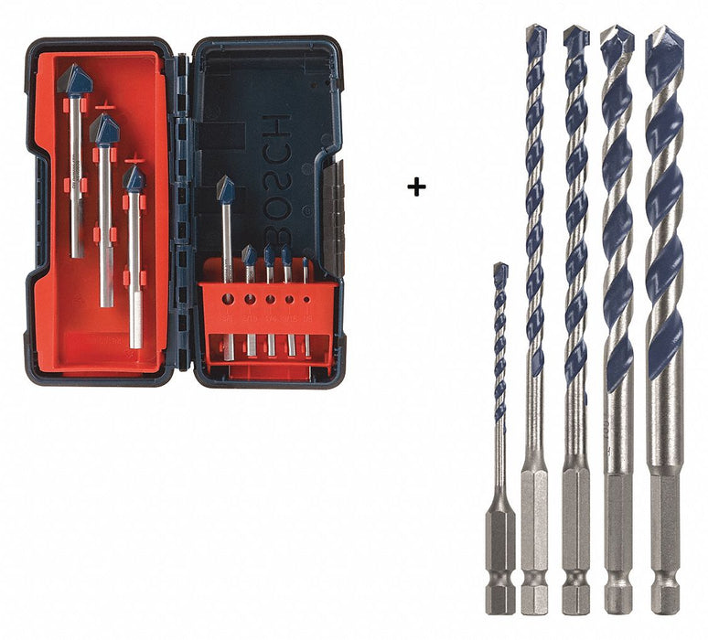 Glass and Tile Drill Bit Set For Drill