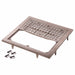 Floor Drain Nickel Bronze Square 1-1/2 H