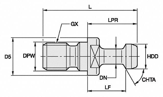 Retention Knob 10.95mm M12