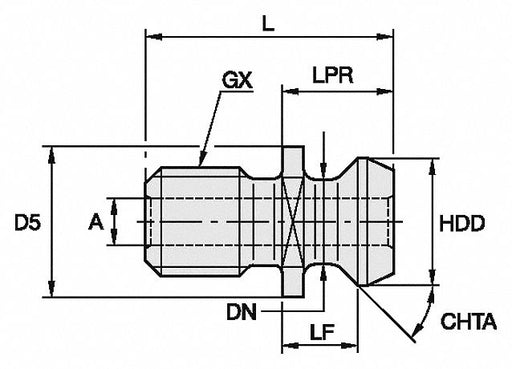 Retention Knob 18.80mm M16