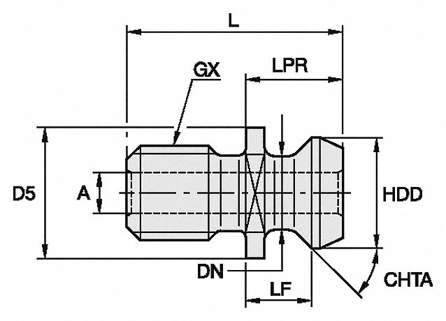 Retention Knob 18.80mm M16