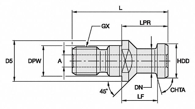 Retention Knob 18.97mm M16