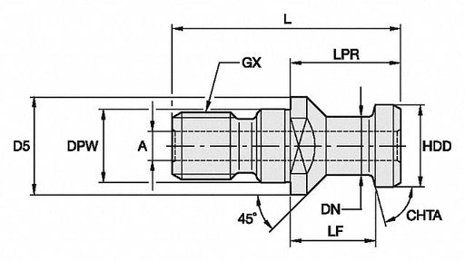 Retention Knob 27.97mm M24