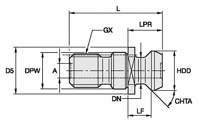 Retention Knob 18.80mm M16