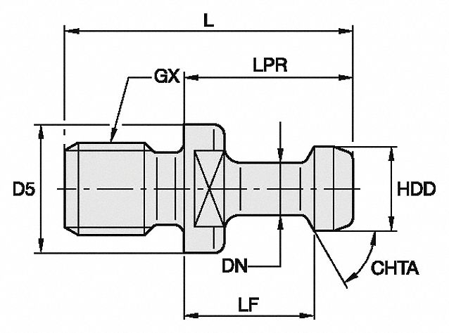 Retention Knob 14.94mm 5/8 -11