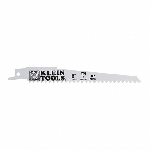 Recip Saw Blade 6 TPI 6 PK5
