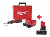 MILWAUKEE M12 7pc Crdles Solder Iron Kit