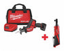 Cordless Combination Kit 2 Tools 12V DC