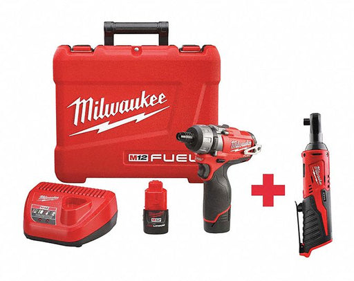 Cordless Combination Kit 2 Tools 12V DC