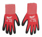 EA Gloves Work NitrileDipped Red 2XLarge