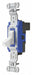 Wall Swtch 1-Pole 120/277V 15A Wht Toggl