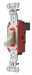 Wall Switch Ivory 20 A Back Single Pole