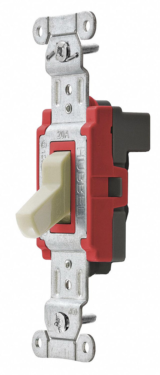 Wall Switch Ivory 20 A Back Single Pole