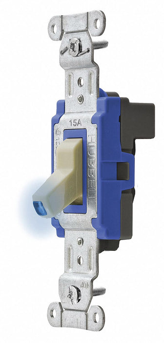 Illminatd Wall Swtch 1-Pole 15A 120/277V