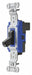 Wall Switch Black 15 A Back Single Pole