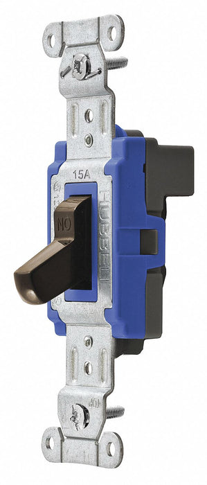 Wall Switch 3-Way 120/277V 15A Brn Toggl