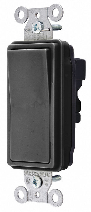 Wall Switch 1-Pole Wiring Module 20A Blk