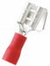 Wire Disconnect Brass Red Vinyl PK50