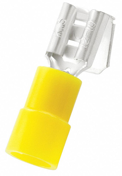 WireDisconnect Brass Yellow Nylon PK50